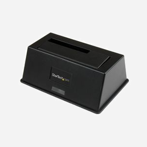 StarTech.com SDOCKU33BV Station d'Accueil USB 3.0 pour HDD/SSD SATA 2.5/3.5" SATA I/II/III, Support UASP, Chipset ASMedia ASM1053, Compatible Windows/macOS/Linux