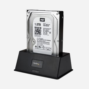 StarTech.com SDOCKU33BV Station d'Accueil USB 3.0 pour HDD/SSD SATA 2.5/3.5" SATA I/II/III, Support UASP, Chipset ASMedia ASM1053, Compatible Windows/macOS/Linux - Miniature 3