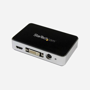 StarTech.com USB3HDCAP - Boîtier d'Acquisition Vidéo USB 3.0, Capture 1080p 60fps HDMI/DVI/VGA/Composante, Encodage H.264, Compatible Windows - Miniature 1