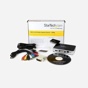 StarTech.com USB3HDCAP - Boîtier d'Acquisition Vidéo USB 3.0, Capture 1080p 60fps HDMI/DVI/VGA/Composante, Encodage H.264, Compatible Windows - Miniature 4