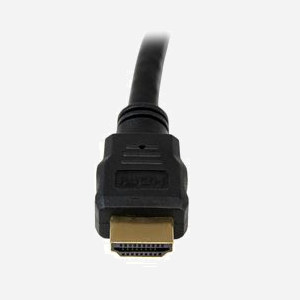 StarTech.com Câble HDMI 30cm, M/M, Ultra HD 4K, High Speed, Contacts Or, AWG28, Blindage Mylar, RoHS, HDMM30CM - Miniature 3