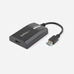 StarTech.com Adaptateur USB 3.0 vers HDMI USB32HDPRO, Résolution 1920x1200, 512Mo DDR2, Chipset DisplayLink DL-3500, Compatible Windows/macOS/Linux - Miniature 1
