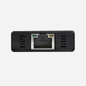 StarTech.com ST3300GU3B : Hub USB 3.2 Gen 1 3 Ports + Gigabit Ethernet, Aluminium, Chipset Genesys Logic GL3522/ASIX AX88179 - Miniature 3