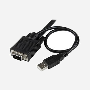 StarTech.com SV211USB Switch KVM 2 Ports VGA USB 2048x1536 avec Câbles Intégrés 0.85m, Contrôle par Bouton Déporté et Compatibilité Windows/macOS - Miniature 4