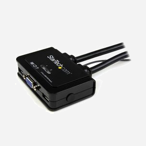 StarTech.com SV211USB Switch KVM 2 Ports VGA USB 2048x1536 avec Câbles Intégrés 0.85m, Contrôle par Bouton Déporté et Compatibilité Windows/macOS - Miniature 3