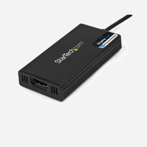 StarTech.com USB32HD4K : Adaptateur USB 3.0 vers HDMI 4K 30Hz, Chipset DisplayLink DL-5500, 1024 Mo, Compatible Windows, macOS, Linux, ChromeOS - Miniature 4