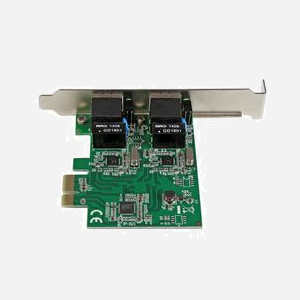 StarTech.com ST1000SPEXD4 Carte réseau PCIe Gigabit Ethernet 2 ports RJ45, Realtek RTL8111E, IEEE 802.3/u/ab, Jumbo Frames 9K, VLAN, WoL, Windows/macOS/Linux - Miniature 4