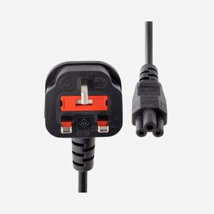 StarTech.com Cordon Alimentation GB BS1363 vers C5 2m - 2.5A 250V 18AWG - Connecteur Type G Mâle vers Coupleur C5 Femelle - PVC Noir - RoHS - Miniature 2