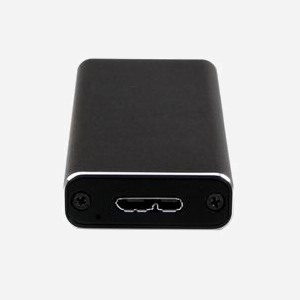 StarTech.com Boîtier Externe M.2 SATA vers USB 3.0 - USB 3.2 Gen 1 (5Gbps) - Clé B & B+M - Aluminium Noir - Pour SSD M.2 30/42/60/80mm - UASP - Miniature 4