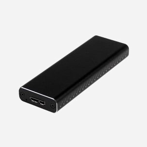 StarTech.com Boîtier Externe M.2 SATA vers USB 3.0 - USB 3.2 Gen 1 (5Gbps) - Clé B & B+M - Aluminium Noir - Pour SSD M.2 30/42/60/80mm - UASP