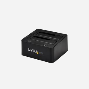 StarTech.com UNIDOCKU33 Station d'accueil USB 3.2 Gen 1 pour HDD/SSD SATA 2.5/3.5" et IDE, UASP, 6 To max, chipset JMicron JMS561U/JMD330 - Miniature 5