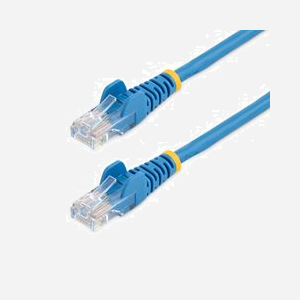 StarTech.com Câble Cat5e U/UTP 3m Bleu - RJ45 M/M - Contacts Or 50µ - AWG24 - PoE - CMG - Fast Ethernet 100Mb/s - 350MHz - Anti-accroc