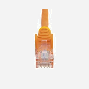 StarTech.com Câble Réseau Cat5e UTP 3m RJ45 M/M Orange - 24 AWG, 350 MHz, Contacts Or, PVC CMG, Anti-Accroc - 45PAT3MOR - Miniature 4