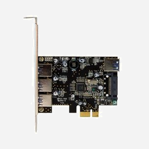 StarTech.com Carte PCIe USB 3.2 Gen 1 PEXUSB3S42 - 4 Ports (3 Ext. 1 Int.) - Chipset Renesas/NEC µPD720202 - Support UASP - PCI 2.0 - Miniature 2