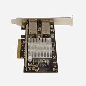 StarTech.com Carte Réseau Fibre Optique 10GbE, 2 Ports SFP+, PCIe 2.0, Chipset Intel 82599, Jumbo Frame 15K, Support VLAN, Windows/Linux/Serveur - Miniature 4