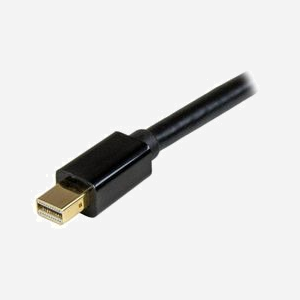 Câble adaptateur StarTech.com Mini DisplayPort vers HDMI 2m, M/M, 4K UHD (3840x2160) 30Hz, DisplayPort 1.2, HDMI 1.4, HDCP & DPCP, Noir - Miniature 2