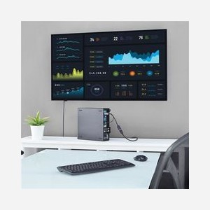 StarTech.com HD2DP Adaptateur HDMI vers DisplayPort 4K UHD (3840x2160) 30Hz Actif, Alimentation USB, Chipset MegaChips STDP2600, HDCP, Noir - Miniature 4