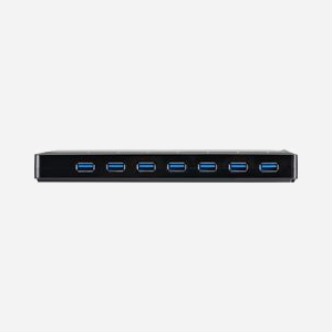 StarTech.com Hub USB 3.2 Gen 1 (5Gbps) à 7 Ports Type-A + 2 Ports de Charge 2.4A (ST93007U2C) - Chipset VLI VL812 - Noir - Miniature 3