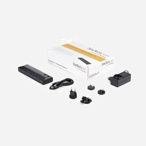 StarTech.com Hub USB 3.2 Gen 1 (5Gbps) à 7 Ports Type-A + 2 Ports de Charge 2.4A (ST93007U2C) - Chipset VLI VL812 - Noir - Miniature 5