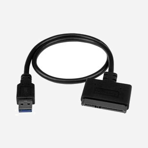 Adaptateur StarTech.com USB 3.1 (10Gbps) vers SATA III pour SSD/HDD 2.5", UASP, ASM1351, Connecteurs USB-A/SATA, Longueur 0.5m