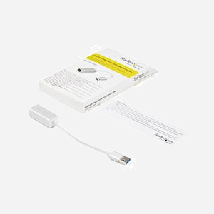 StarTech.com USB31000SA : Adaptateur réseau USB 3.0 vers Gigabit Ethernet RJ45, chipset Realtek RTL8153, support Jumbo Frames 9000, boîtier aluminium argent, compatible Windows/macOS/Linux/ChromeOS - Miniature 4
