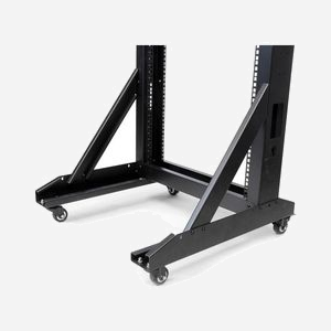 StarTech.com Rack Serveur Mobile 42U 2-Postes 19" Acier 300kg avec Roulettes - 597x600x2008mm - Conforme DIN41491/EIA RS310-D/IEC297-2 - 2POSTRACK42 - Miniature 4