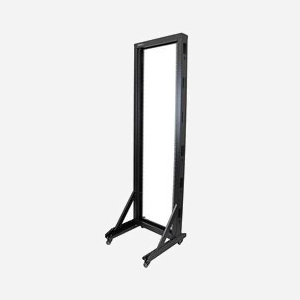 StarTech.com Rack Serveur Mobile 42U 2-Postes 19" Acier 300kg avec Roulettes - 597x600x2008mm - Conforme DIN41491/EIA RS310-D/IEC297-2 - 2POSTRACK42 - Miniature 2