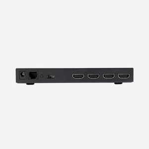 Commutateur HDMI StarTech.com VS421HD4KA 4 ports, résolution 4K 30Hz, HDCP, commutation automatique/prioritaire/manuelle, télécommande IR, RS-232 - Miniature 3