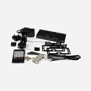 Commutateur HDMI StarTech.com VS421HD4KA 4 ports, résolution 4K 30Hz, HDCP, commutation automatique/prioritaire/manuelle, télécommande IR, RS-232 - Miniature 5