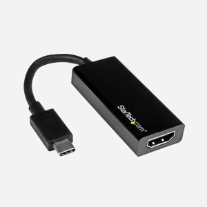 StarTech.com Adaptateur USB-C vers HDMI 4K 30Hz - Compatible Thunderbolt 3, DP Alt Mode - Résolution max 3840x2160p - Chipset Parade PS171, STM32F072CBU6 - Miniature 1