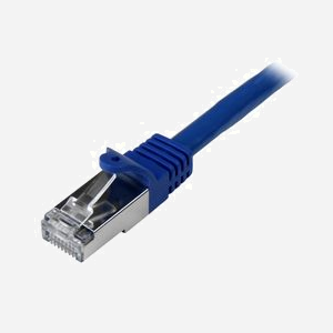 Câble réseau StarTech.com N6SPAT2MBL Cat6 SF/UTP (S-FTP) 2m Bleu, RJ-45 Mâle vers RJ-45 Mâle, Cuivre, 26 AWG, 1000 Mbit/s, 500 MHz, PVC - Miniature 2