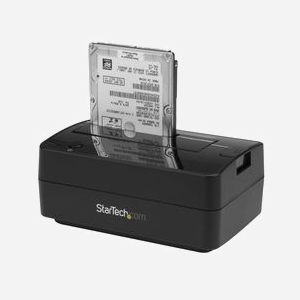 StarTech.com SDOCKU313E Station d'accueil 1 baie pour HDD/SSD SATA 2.5/3.5", USB 3.2 Gen 2 (10Gbps) / eSATA, Compatible UASP, 6To max. - Miniature 5