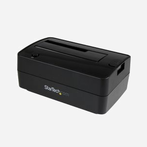 StarTech.com SDOCKU313E Station d'accueil 1 baie pour HDD/SSD SATA 2.5/3.5", USB 3.2 Gen 2 (10Gbps) / eSATA, Compatible UASP, 6To max. - Miniature 1