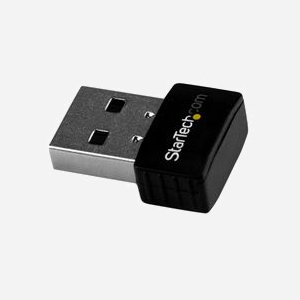 StarTech.com USB433ACD1X1 Adaptateur USB WiFi AC600 Nano Bi-bande, 802.11a/b/g/n/ac, 2.4/5GHz, 433Mb/s(5GHz), 150Mb/s(2.4GHz), Chipset Realtek RTL8811AU, Windows/macOS - Miniature 1