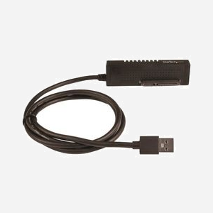 StarTech.com Adaptateur USB 3.1 vers SATA III 6 Gbps pour HDD/SSD 2.5/3.5", Chipset ASMedia ASM1351, Support UASP, 10 Gbps - Miniature 1