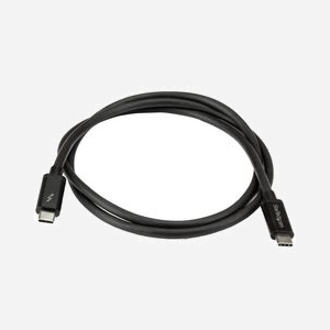 StarTech.com Câble Thunderbolt 3 TBLT3MM1M 1m USB-C M/M 20 Gbps, compatible Thunderbolt/USB/DisplayPort, vidéo 4K 60Hz, Power Delivery 60W - Miniature 5