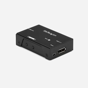 StarTech.com Répéteur/Amplificateur DisplayPort DPBOOST - 4K 60Hz - Extension jusqu'à 20m - UHD 3840x2160 - Audio 7.1 - Alimentation Externe USB - Miniature 1
