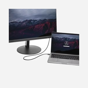 StarTech.com Câble Adaptateur USB-C vers DisplayPort 1m, 4K 60Hz, DP 1.2, HDCP 1.4/2.2, Résolution 3840x2160, Compatible Thunderbolt 3 - Miniature 5
