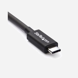 StarTech.com Câble Thunderbolt 3 USB-C 0.5m 40Gbps - Compatible Thunderbolt, USB, DisplayPort - Support Vidéo 5K/4K 60Hz - M/M - Miniature 2
