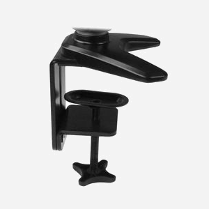 StarTech.com ARMUNONB Bras d'écran 15-27" Aluminium Noir Fixation Bureau Pince VESA 75x75/100x100mm Charge max 8kg Angle -90/+85° Pivot 180° - Miniature 5