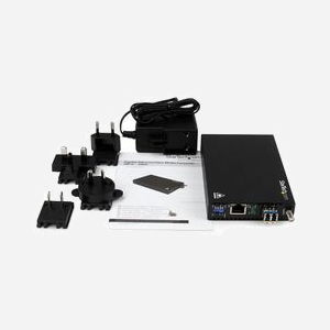 StarTech.com Convertisseur Fibre Optique Gigabit Ethernet ET91000SM20 Monomode LC 20km, 1000Base-T vers 1000Base-LX, 1x LC, Boîtier Acier, 1310nm - Miniature 5