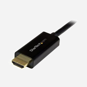 StarTech.com Câble DisplayPort 1.2 vers HDMI 1.4 5m, 4K 30Hz, M/M, DPCP, HDCP 1.4, Noir, Adaptateur Passif - Miniature 4