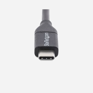 Câble StarTech.com USB-C vers USB-C 0.5m, USB 2.0, 60W (3A) PD, M/M, PVC noir, Blindage Aluminium Mylar, 480Mbit/s - Miniature 5