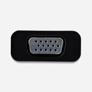 StarTech.com Adaptateur USB-C vers VGA avec USB Power Delivery 60W - Résolution max 2048x1280 60Hz - Chipset ITE IT6516/VIA VL100 - Noir - Miniature 3