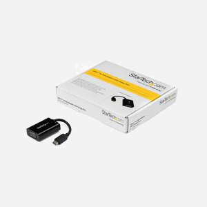 StarTech.com Adaptateur USB-C vers VGA avec USB Power Delivery 60W - Résolution max 2048x1280 60Hz - Chipset ITE IT6516/VIA VL100 - Noir - Miniature 5