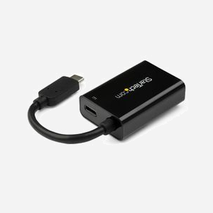 StarTech.com Adaptateur USB-C vers VGA avec USB Power Delivery 60W - Résolution max 2048x1280 60Hz - Chipset ITE IT6516/VIA VL100 - Noir - Miniature 2