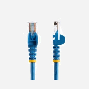 StarTech.com 45PAT5MBL Câble Réseau Cat5e U/UTP Bleu 5m RJ45 Mâle/Mâle, 24 AWG Cuivre, PoE, 10/100Base-T(X), Fast Ethernet, RoHS, CE, REACH - Miniature 2