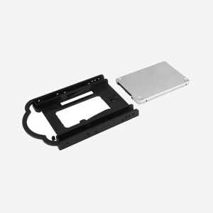 StarTech.com BRACKET125PT : Support de Montage 2.5" vers 3.5" en Plastique Noir, Compatible HDD/SSD SATA/SAS 7-9.5mm, Installation sans Outil - Miniature 4