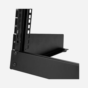 StarTech.com RK8OD Rack Serveur Bureau 8U 2 Montants Acier Noir, Charge 50kg, EIA/ECA-310-E, 504x292x410mm, Kit Vis/Écrous Cage M5 Inclus - Miniature 5