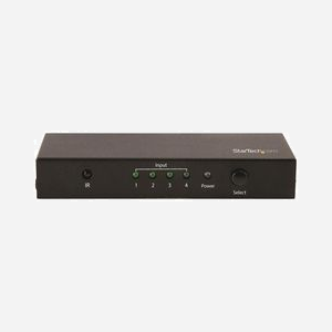StarTech.com VS421HD20 Commutateur HDMI 2.0 4 Ports 4K 60Hz UHD avec HDCP 2.2, Résolution jusqu'à 3840x2160p, Audio 7.1, Noir - Miniature 2